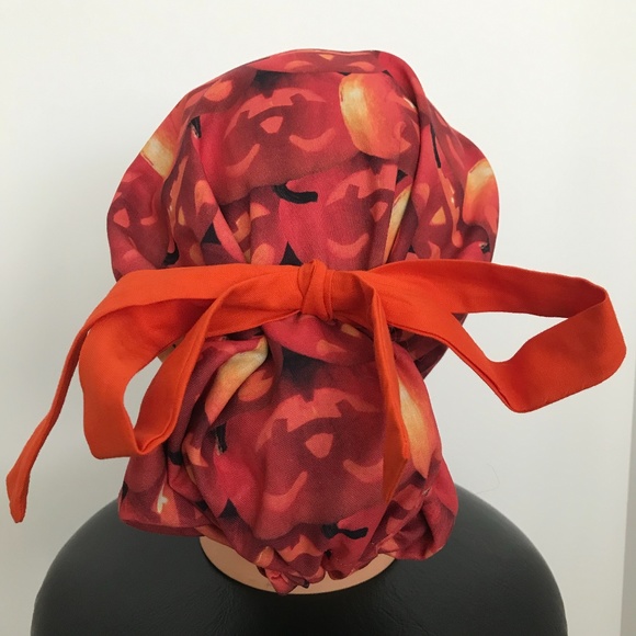 Scrub CAP/HAT *Reversible *Long Ties *Halloween - Picture 13 of 16